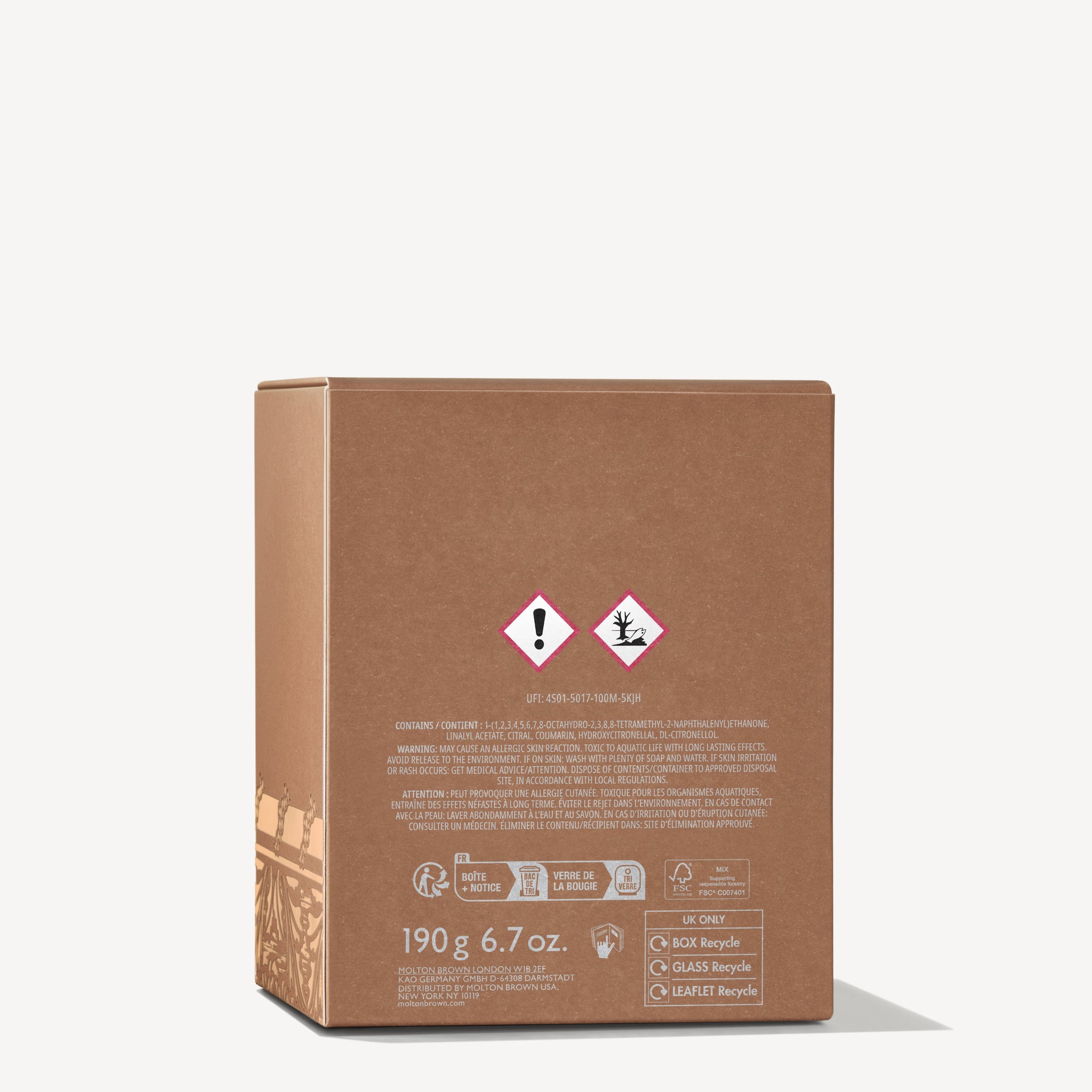 Re-charge Black Pepper Candela a uno Stoppino in Edizione Limitata 190g