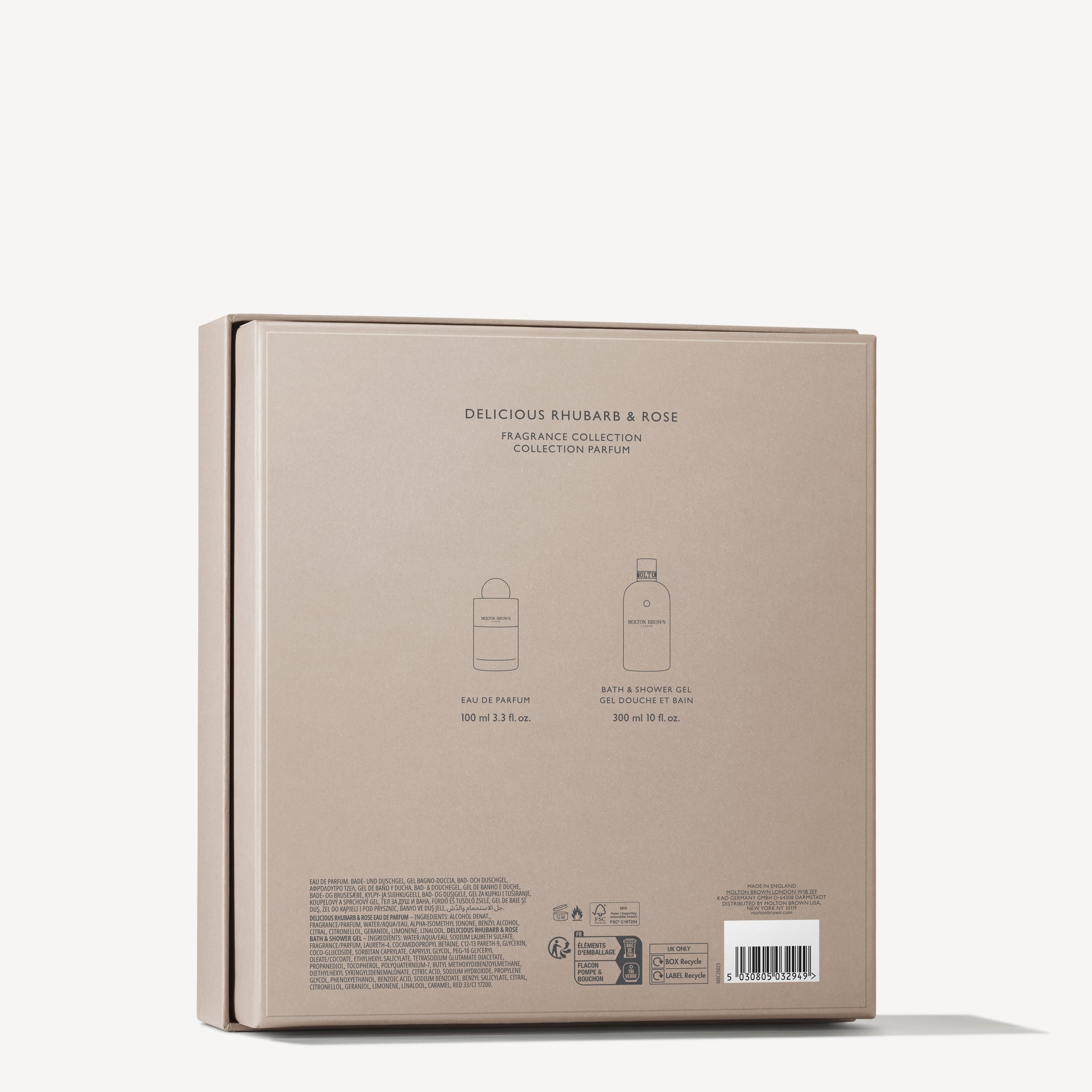 Cofanetto Regalo Eau de Parfum Delicious Rhubarb & Rose