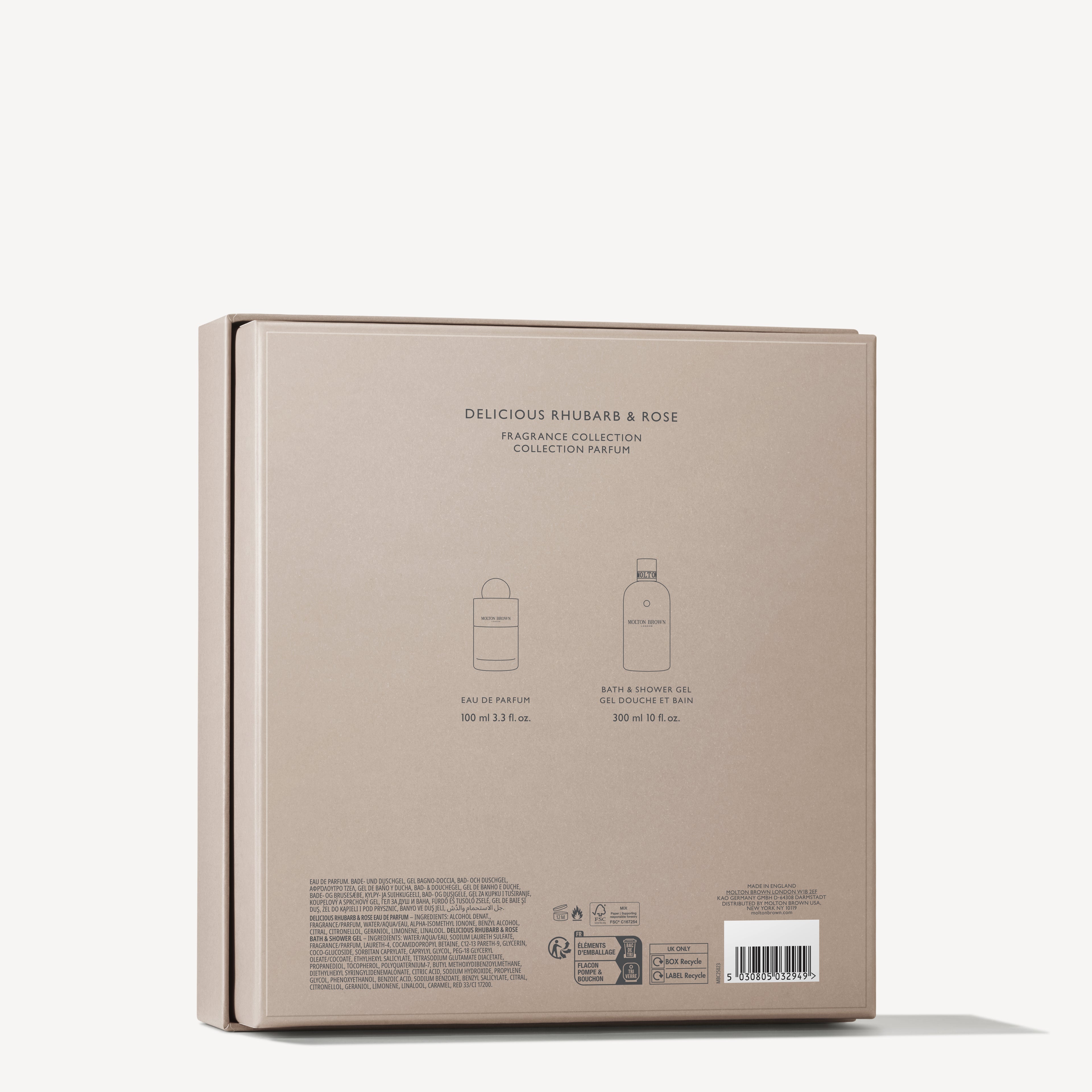 Cofanetto Regalo Eau de Parfum Delicious Rhubarb & Rose