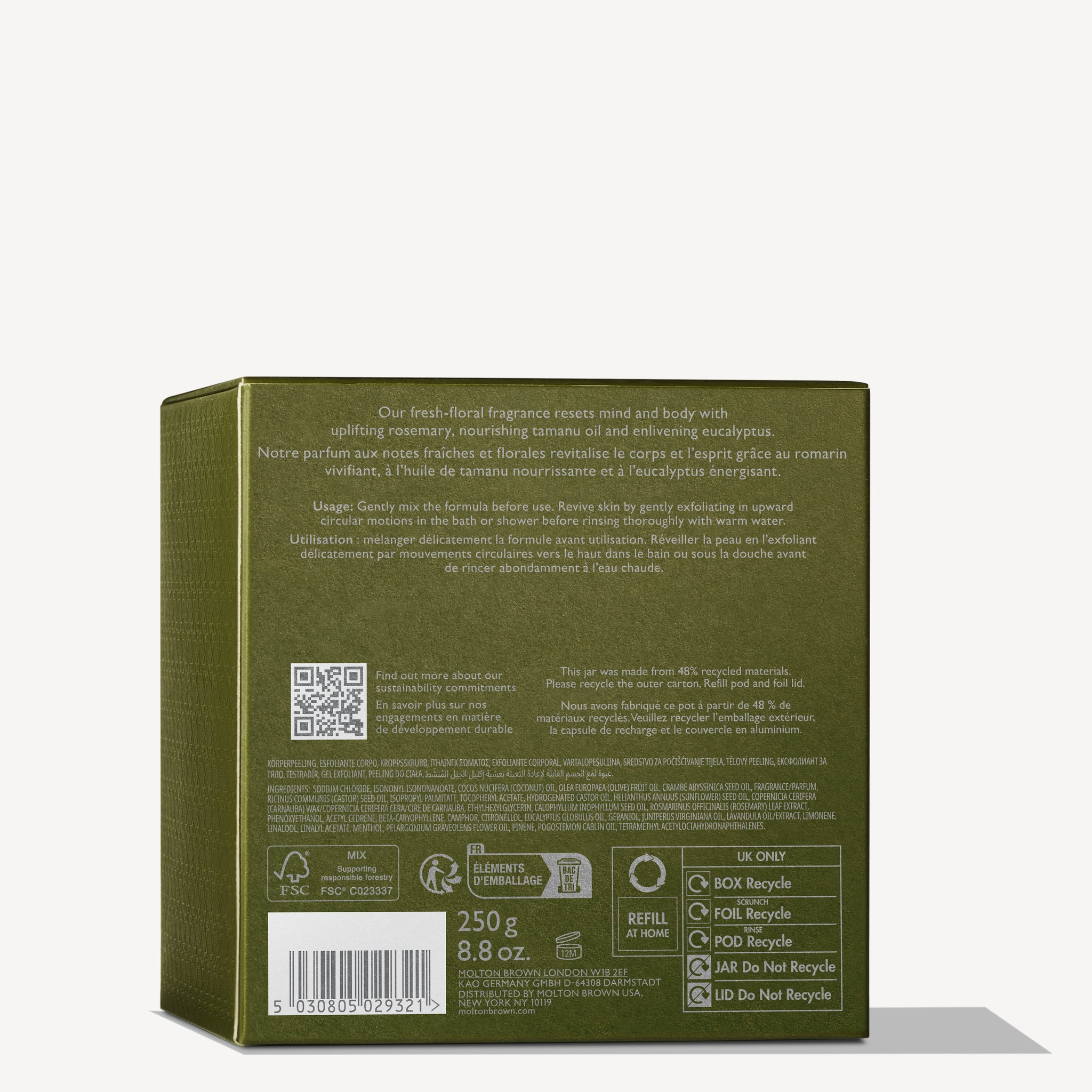 Reviving Rosemary Esfoliante Corpo Ricaricabile