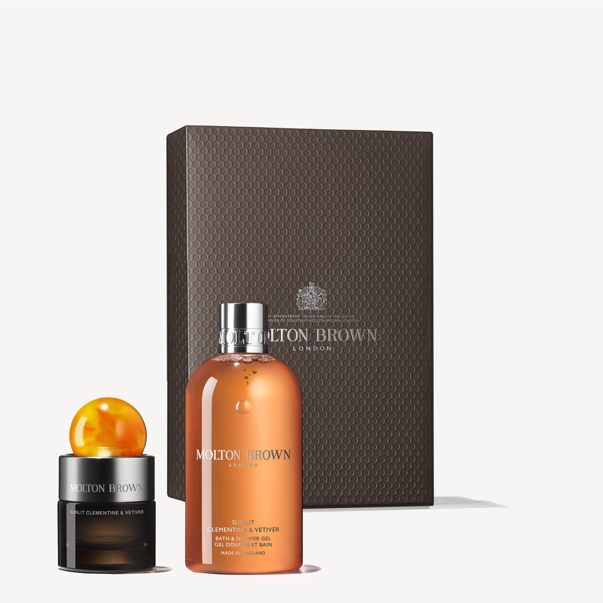 Sunlit Clementine & Vetiver Fragrance & Body Gift Set