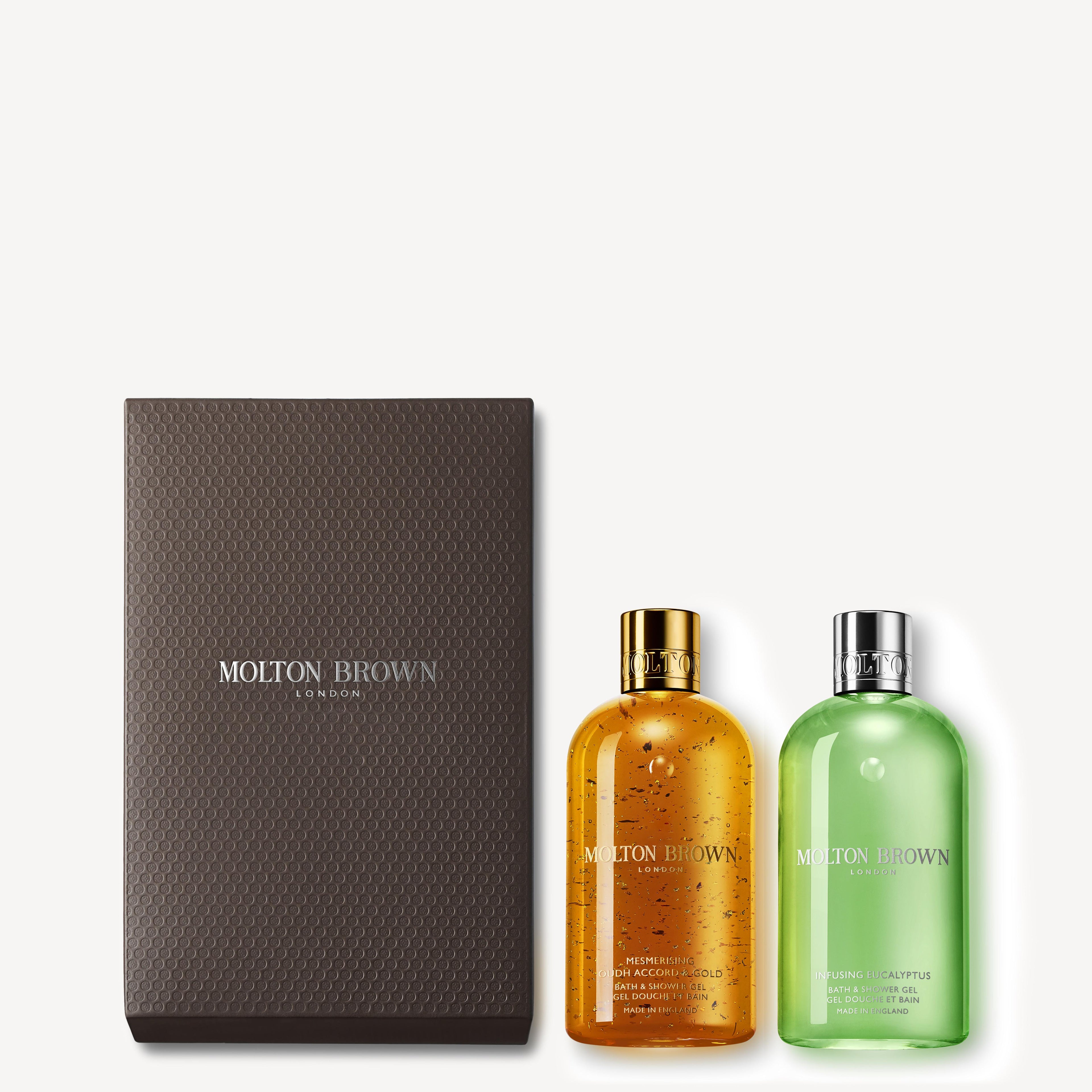 Molton Brown Mesmerising Oudh Accord & Gold & Eucalyptus Gel Doccia Gift Set