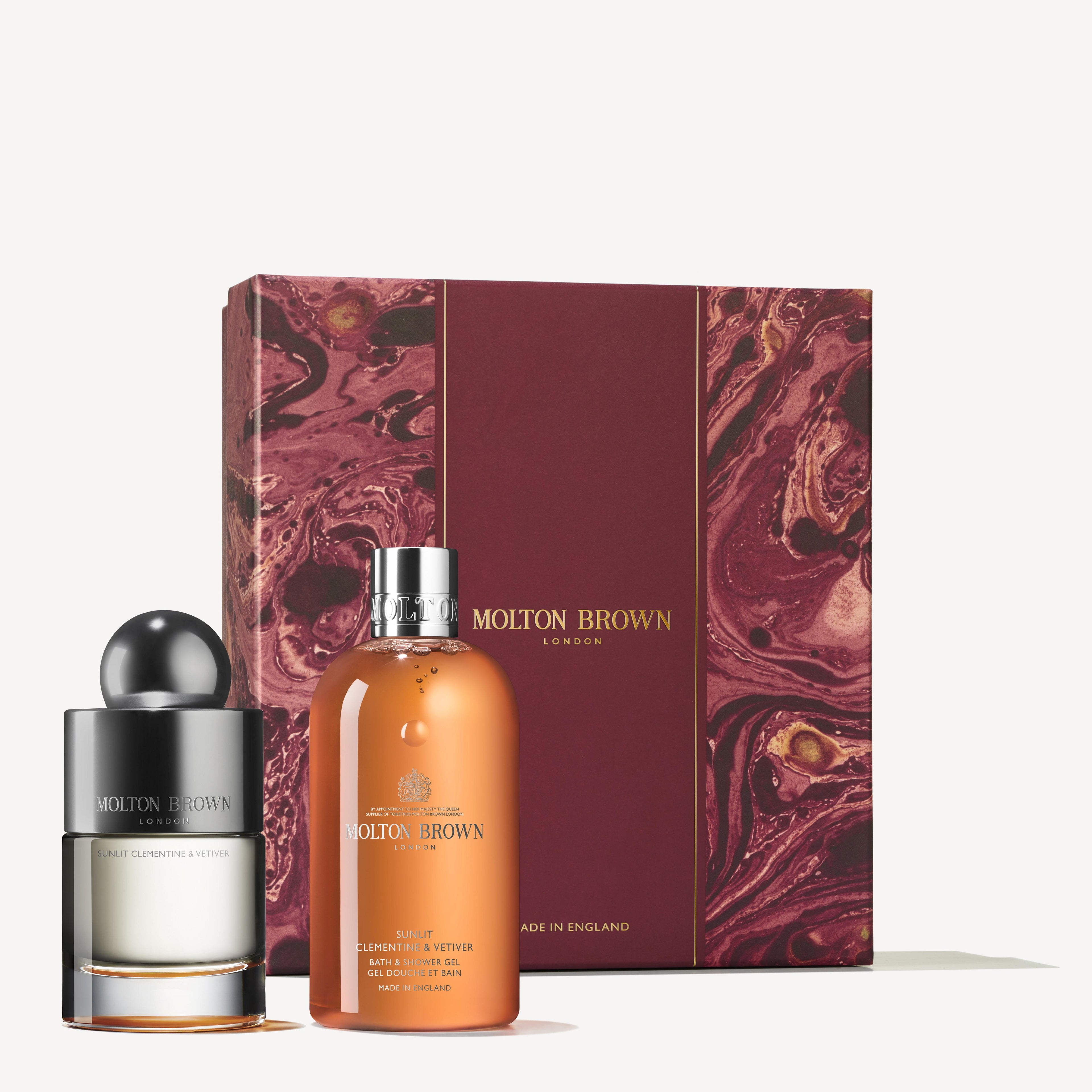 Molton Brown Sunlit Clementine & Vetiver Eau de Toilette Gift Set
