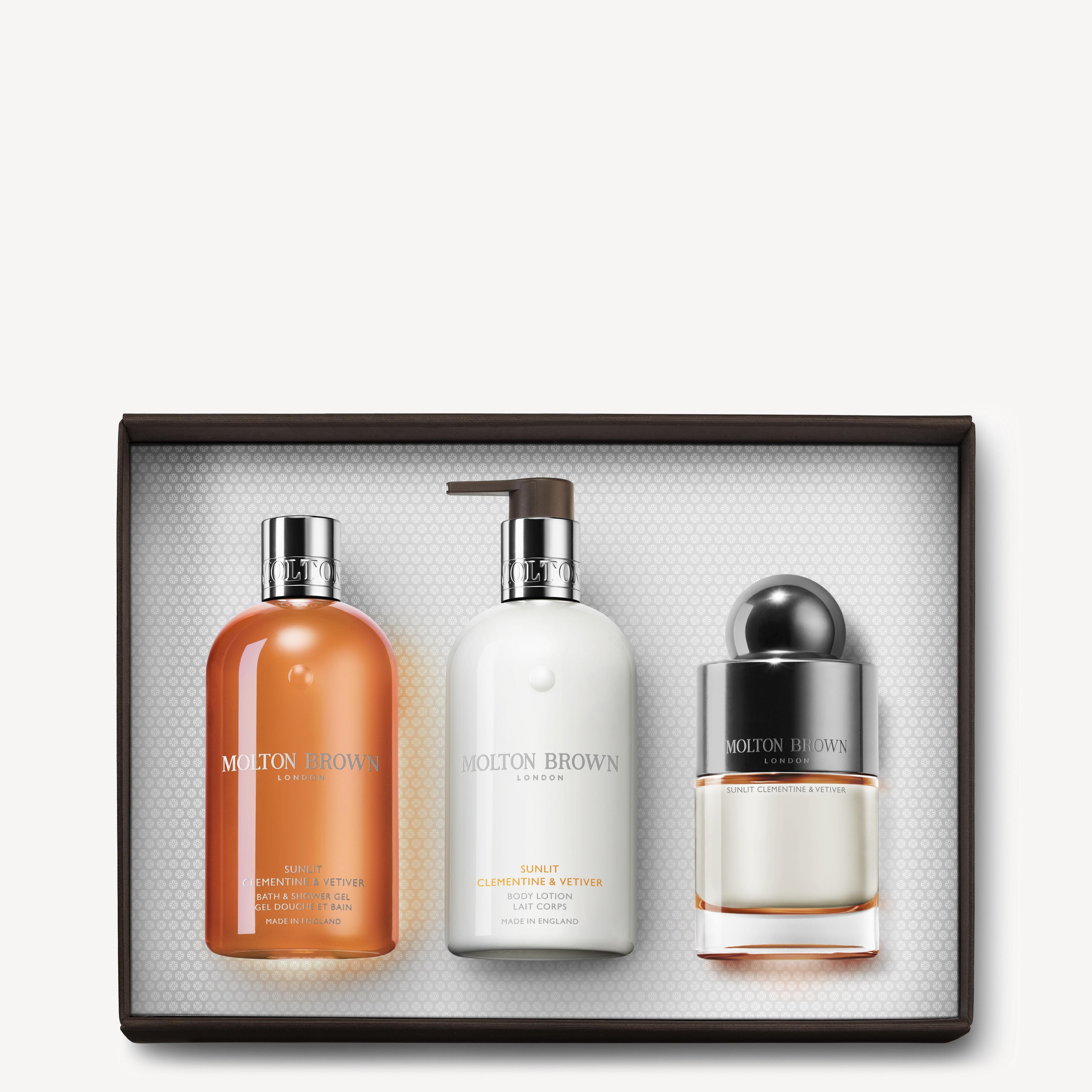 Molton Brown Sunlit Clementine & Vetiver Fragrance Gift Set