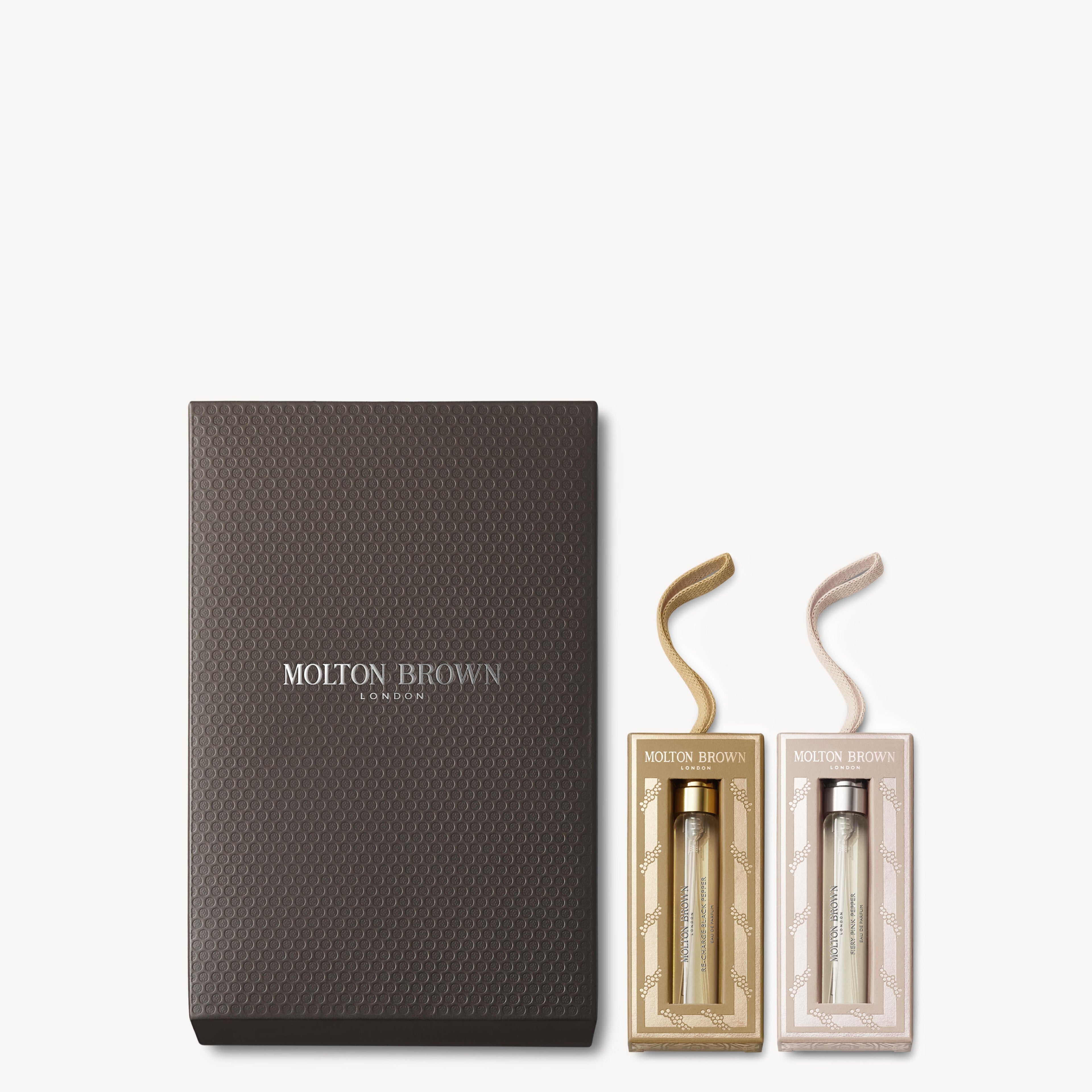 Re-Charge Black Pepper & Fiery Pink Pepper Fragrance Bauble Gift Set