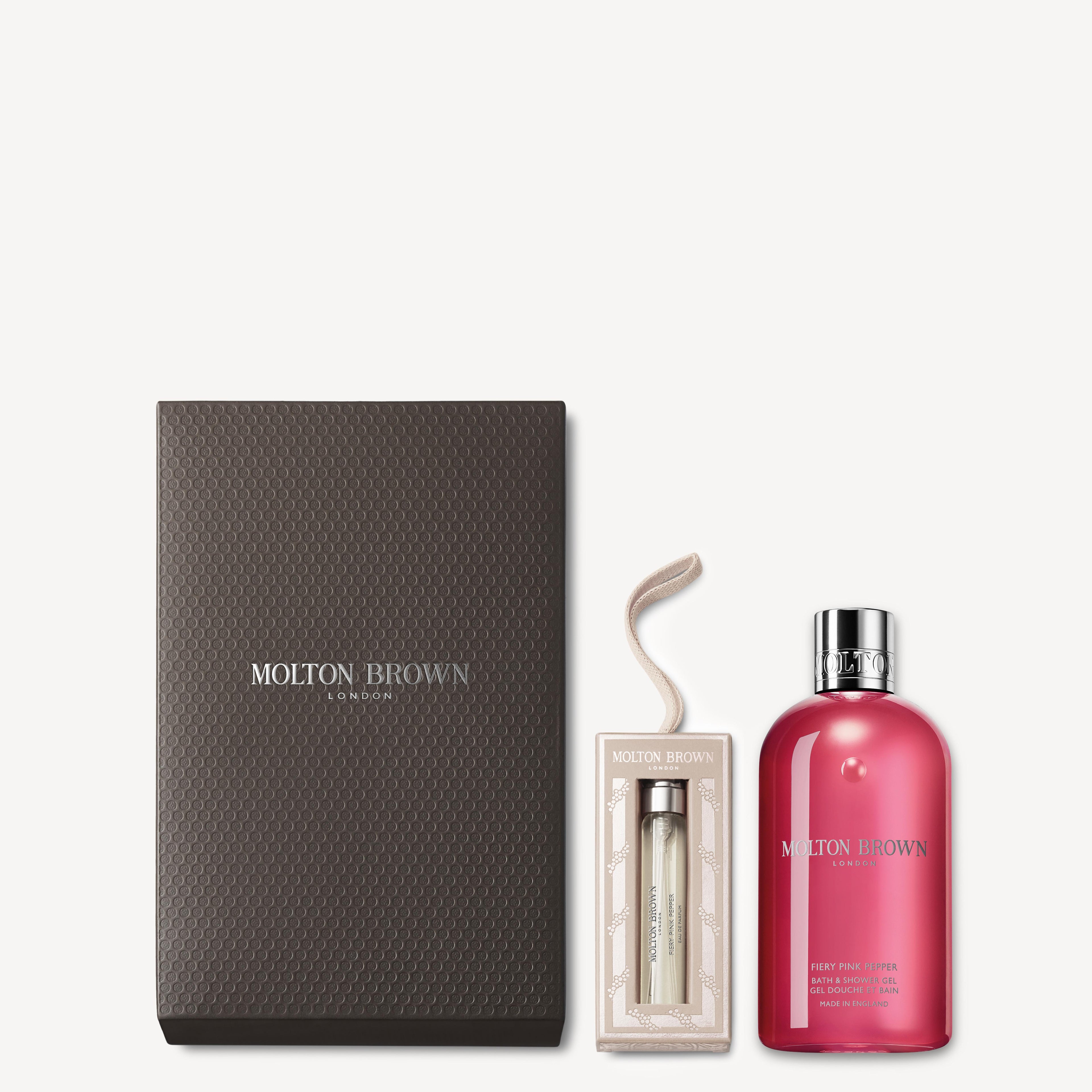 Fiery Pink Pepper Gel Doccia & Fragrance Bauble Gift Set