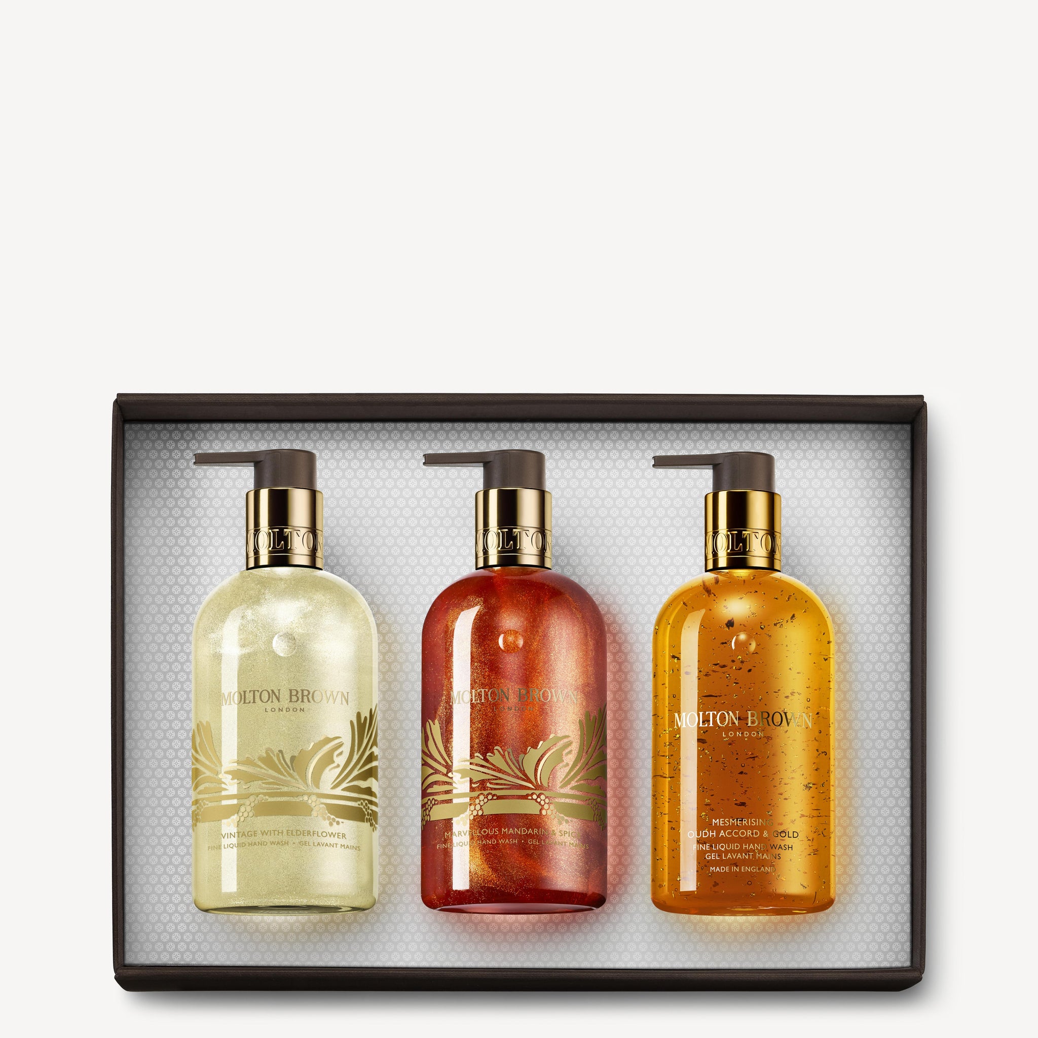 Trio Lussuoso di Sapone Liquido Mani