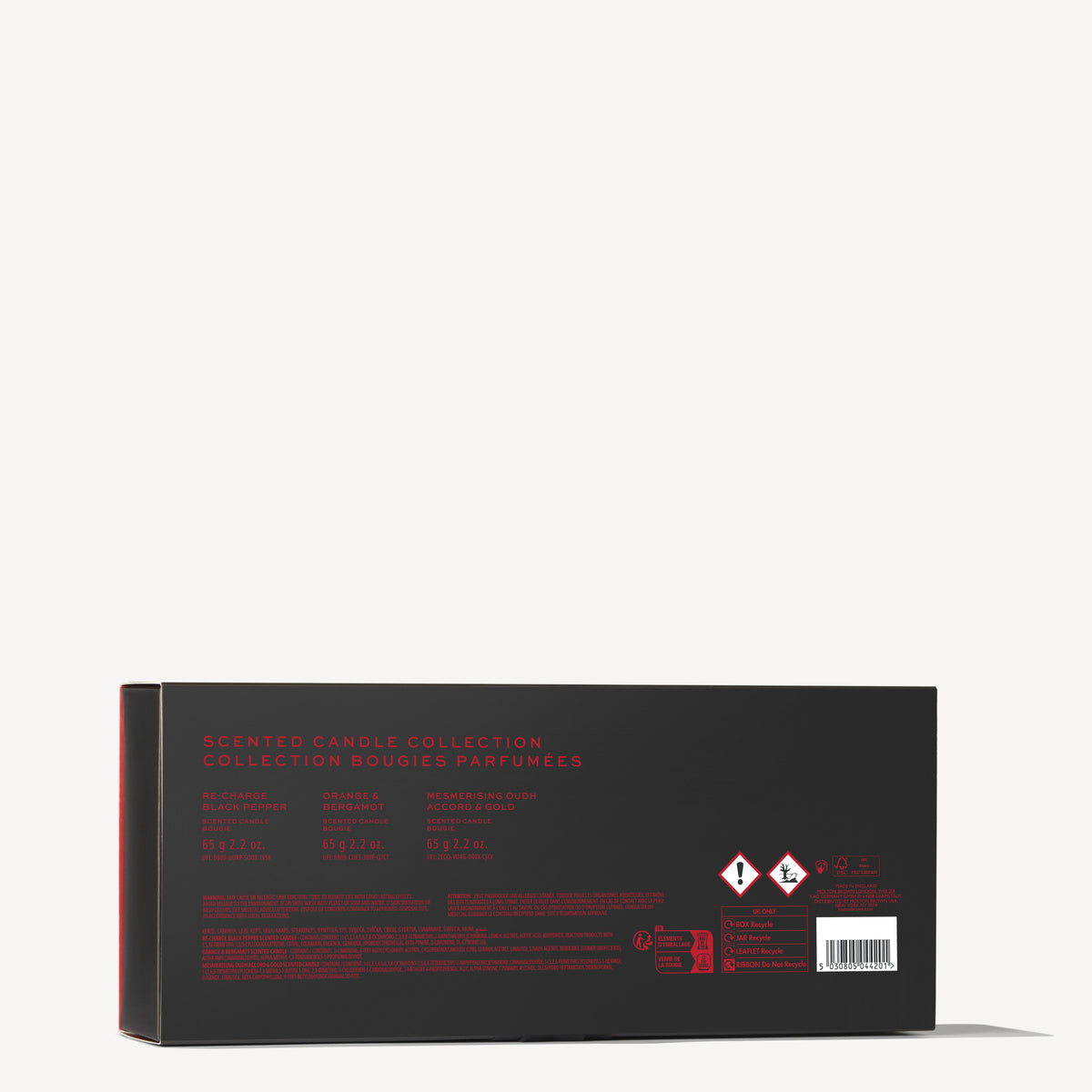 Set di mini candele profumate